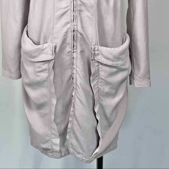 Transit Summer Evening Jacket Lavender Zip Up - Picture 6 of 6